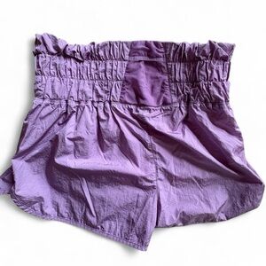 Free people Movement Purple Women's Shorts with built in liner. Size large